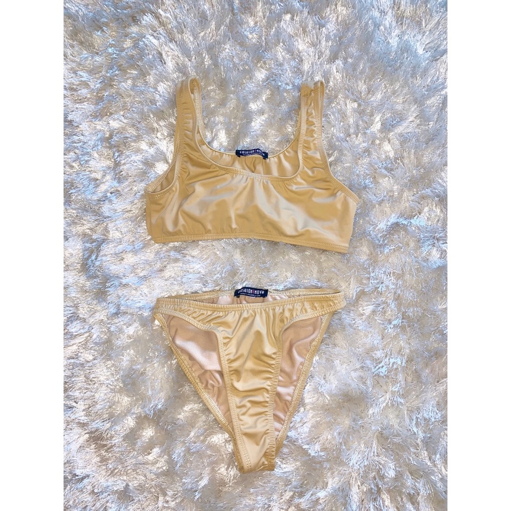 FASHION NOVA HIGH WAIST BIKINI SIZE SMALL